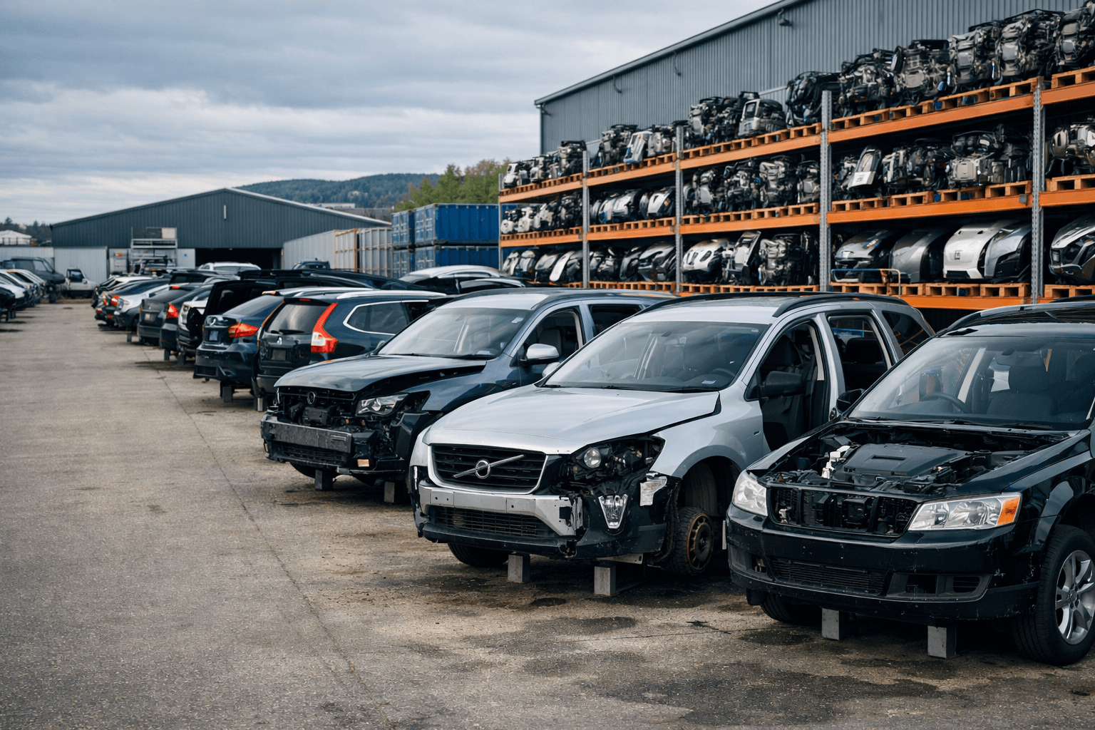 Volvo Dismantlers Catalog from Scandinavia and Europe