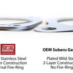 GrimmSpeed Turbo to J-Pipe Gasket for 2015-2021 WRX (020033)