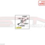 Mitsubishi Exhaust Hanger (A) Downpipe - Evo 8/9