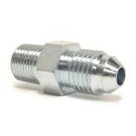 Vibrant 1/8 NPT -4AN Straight Adapter Fitting for PTE Turbos (10292)