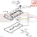 Mitsubishi PCV Valve - Evo X