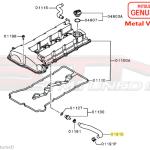 Mitsubishi PCV Valve/Front Valve Cover Hose - Evo X