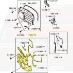 Mitsubishi OEM Lower Timing Cover for Evo 9 (1062A023)