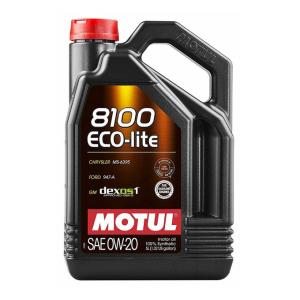 MOTUL Engine Oil 0W20 8100 ECO-LITE 5L Jug (108536)