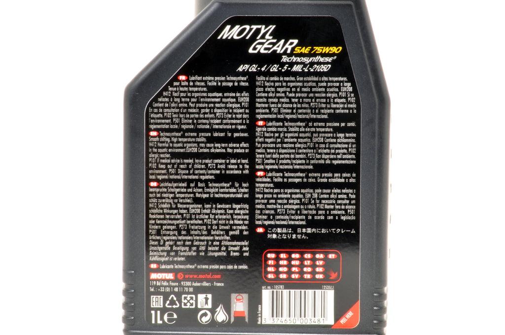 MOTUL MotylGear 75W90 Gear Oil (109055) *Limited Quantity*