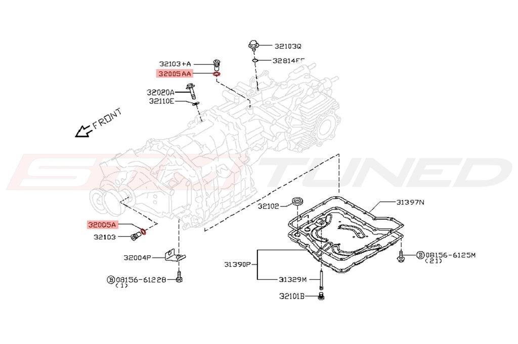 Nissan OEM Diff/Trans Plug Gasket for R35 GTR (11026-4N200)
