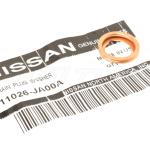 Nissan OEM Engine Oil Drain Plug Crush Washer for R35 GTR 350Z 370Z (11026-JA00A)