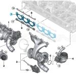 BMW OEM Turbo to Head Gasket for G8X M2/M3/M4 (11658054867)