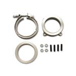 Vibrant Turbo 4-Bolt to 3 V-Band Adapter Kit (11742)