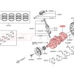 Nissan OEM Crankshaft for R35 GTR (12201-JF00A)