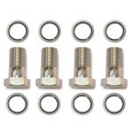 Mitsubishi OEM Engine Oil Cooler Line Banjo Bolt Set for Evo 7/8/9/X