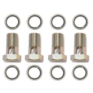 Mitsubishi OEM Engine Oil Cooler Line Banjo Bolt Set for Evo 7/8/9/X