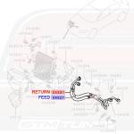 Mitsubishi OEM Engine Oil Cooler Lines for Evo X