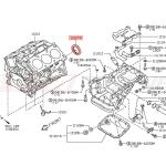 Nissan OEM Crankshaft Rear Main Seal for R35 GTR (12279-3TS0A)