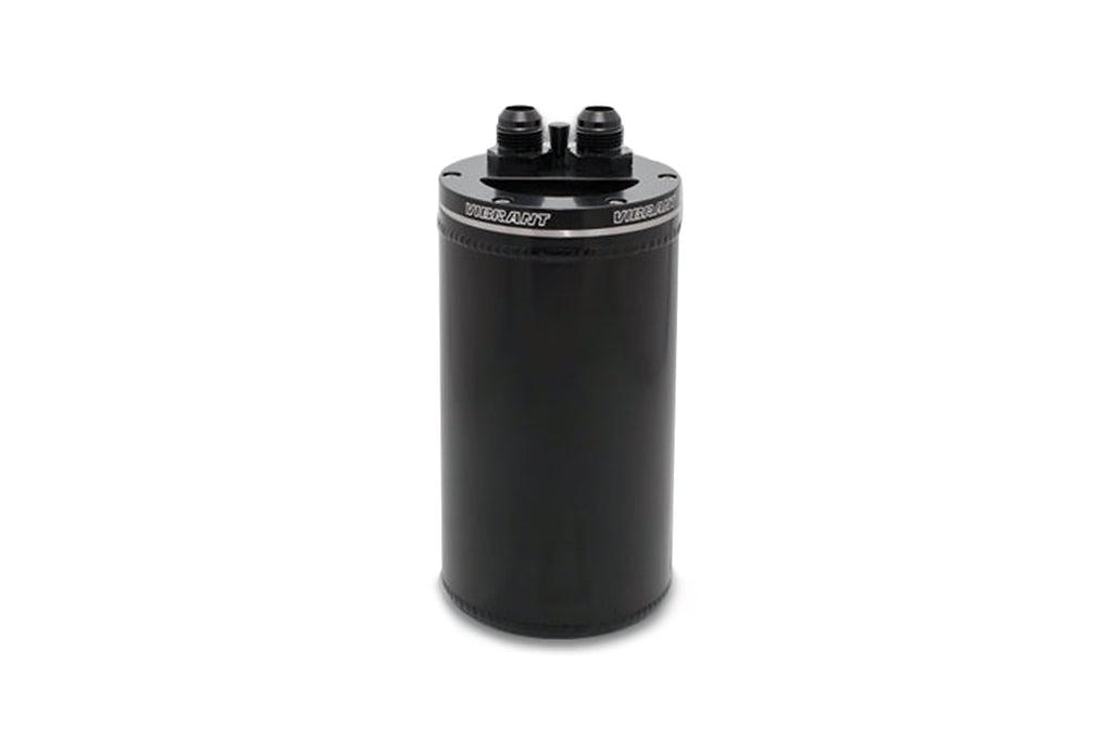 Vibrant Universal 2-Port Catch Can with Recessed Filter Top (12695) *Discontinued*