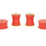 Prothane Red Rear Diff Mustache Bar Bushings for Evo 7/8/9 (13-1610)