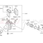 Nissan OEM Turbo Inlet Gasket for R35 GTR (14465-4P210)