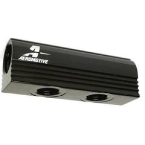 Aeromotive Fuel Distribution Block (Dual -8AN O-Ring to -6AN O-Ring Ports)
