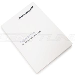 McLaren OEM Service and Warranty Guide (14QA316CP)