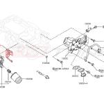 Nissan OEM Engine Oil Filter Housing Gasket for R35 GTR (15239-JF00A)