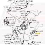 Mitsubishi OEM Turbo Air Inlet Fitting for Evo X (1542A042)
