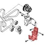 Mitsubishi OEM Power Steering Oil Pump Bracket for Evo X (1801A066)