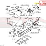Mitsubishi Cam Position Sensor Cover (MIVEC Intake) - Evo 9