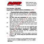 ARP Flywheel Bolts for Honda B-Series (208-2802)