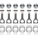 HKS Forged Pistons and Rods (Stage 2) for R35 GTR (21004-AN017)
