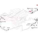 Nissan Water Pipe Oring for R35 GTR 350Z 370Z (21049-AE000)