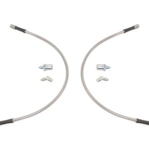 Wilwood Front Brake Lines for Foxbody Mustang Brake Kit (220-6458)