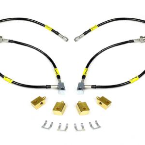 Goodridge Phantom Black Stainless Brake Lines for R35 GTR (22076BKC)
