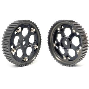 AEM Black Adjustable Tru-Time Cam Gears for Evo 4-9