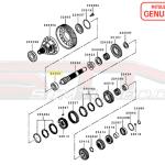 Mitsubishi M/T Output Shaft Bearing - Evo X