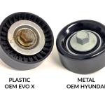 Hyundai Metal Power Steering Pump Idler Pulley for Evo X (252872C000)