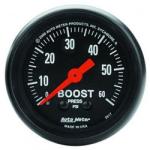 Boost: 0-60 PSI Z-Series Mechanical Gauge (2 1/16)