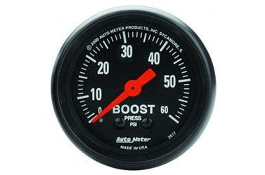 Boost: 0-60 PSI Z-Series Mechanical Gauge (2 1/16)