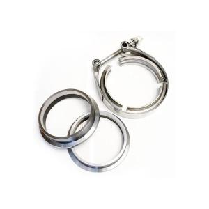 3 Stainless V-Band Flange and Clamp Set - Male/Female