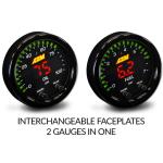 AEM X-Series Oil Fuel Pressure Gauge (30-0301)