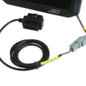 AEM Carbon Dash OBDII CAN Harness (30-2217)