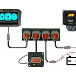 AEMnet 4 Port CAN Hub (30-2225)