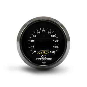 AEM Digital Oil 150 PSI Gauge (30-4407)