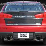 HKS Hi Power Dual Exit Exhaust for Evo X (31008-BM001)