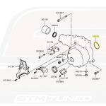 Mitsubishi OEM Transfer Case O-Ring for Evo X (3200A144)