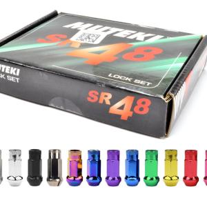 Muteki SR48 Open Ended Locking Lug Nuts (M12 x 1.25)