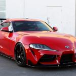 APR Carbon Fiber Front Wind Splitter with Rods for 2020+ Supra GR (CW-330020)