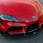 APR Carbon Fiber Front Wind Splitter with Rods for 2020+ Supra GR (CW-330020)