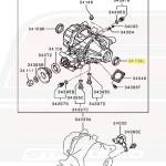 Mitsubishi OEM Axle Seals for Evo X
