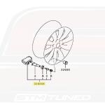 Mitsubishi OEM TPMS Sensor for 2011-2015 Evo X (4250B975)