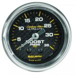 Boost: 0 to 35 PSI - Carbon Fiber Mechanical Gauge (2 1/16)